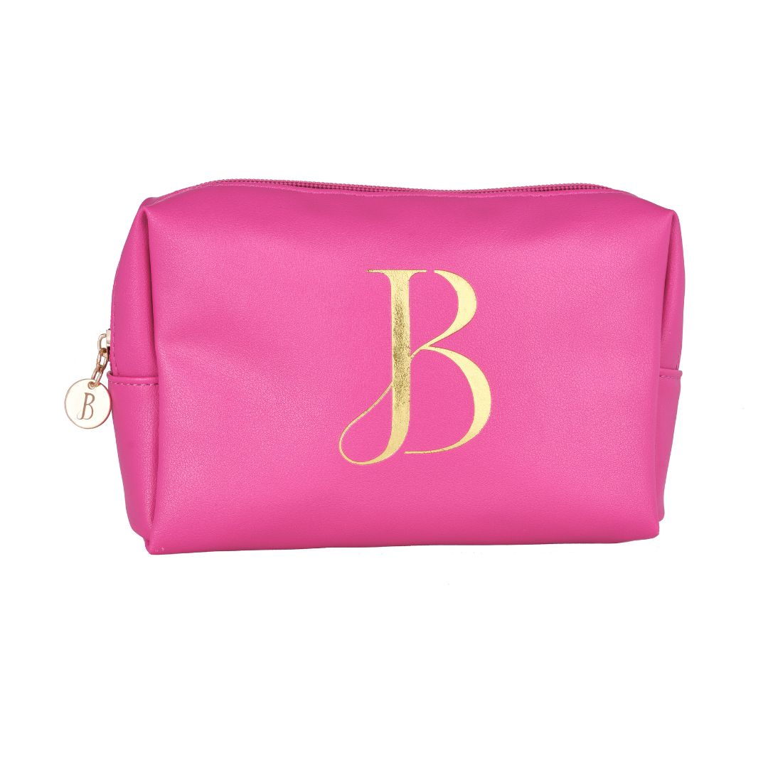 JB Pink Makeup Bag