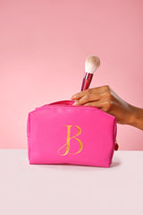 JB Pink Makeup Bag